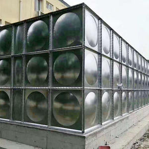 Tanque de Almacenamiento de Agua de Acero Inoxidable 304 de Alta Calidad, 1000L-100000L, para Agua Fría Doméstica, 50000L/Hora, Ablandador, Garantía de 5+ Años - Product Image 1