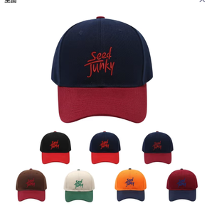 Cappellino da Baseball Elegante con Logo Personalizzato e Visiera Curva per Uomo e Donna, 6 Pannelli - Product Image 1
