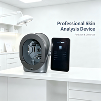 Analyseur de peau 3D à topographie alimenté par l'IA avec imagerie multi-couches et dispositif de test cutané pour usage en salon
