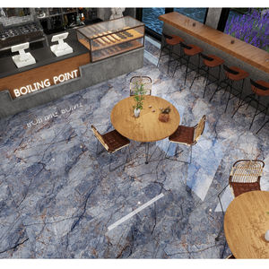 Carreaux de sol en porcelaine polie, aspect marbre, 600*1200, antidérapants, 10 mm d'épaisseur, marque <span class=keywords><strong>OUSEN</strong></span>, pour usage en villa - Product Image 2