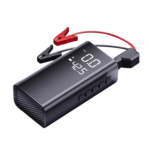 Arrancador de Coches de 12V con Pantalla Digital, Pico de 300A, Bomba de Aire Integrada, Unidad de Suministro de Energía de Emergencia - Product Image 1