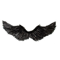 Ailes d'ange en plumes avec lumières rougeoyantes utilisation intérieure étanche adulte blanc Performance dos décoration accessoires de noël