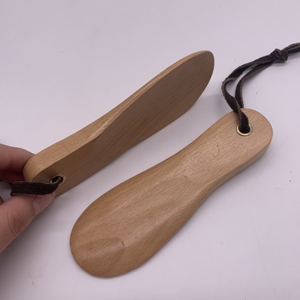 고품질 작은 나무 신발 경적 맞춤형 로고 포켓 신발 경적 - Product Image 6