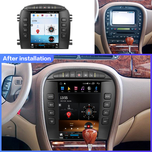 Carplay de 9,7 pulgadas para <span class=keywords><strong>Jaguar</strong></span> S-<span class=keywords><strong>TYPE</strong></span> <span class=keywords><strong>2004</strong></span>-2005, Radio inalámbrica para coche, unidad principal de navegación GPS, reproductor Multimedia, pantalla táctil - Product Image 2
