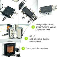 2 Yıl Garantili Yüksek Lümenli AC 220v PCB DOB 12w LED Çip Kartı DOB