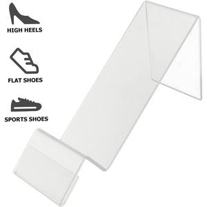 Présentoir à chaussures en acrylique pour garçons et filles, étagère à chaussures pour enfants, support en acrylique pour chaussures d'enfants pour vitrines - Product Image 2