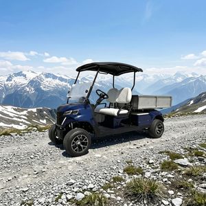 Carrito de Golf Eléctrico de Lujo BETETEK para 2 Personas, Diseño Cerrado Resistente a la Lluvia, para Campos de Golf en Áreas Húmedas, para Caminos Privados - Product Image 2