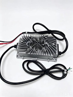 Professionnel LNLEE 43. Chargeur de batterie marin 8V 10A avec courbe de charge intelligente pour protéger le BMS pour l'alimentation des bateaux électriques