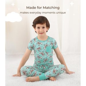 Conjunto de Pijama Personalizado para Mujer, Top de Manga Corta y Pantalones Largos, 2 Piezas, Pijama de Punto Suave, Atuendo Informal - Product Image 3