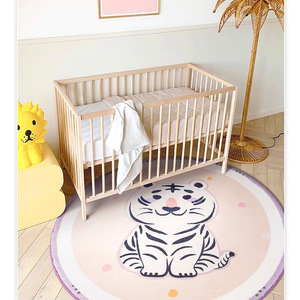 <span class=keywords><strong>Tapis</strong></span> <span class=keywords><strong>rond</strong></span> lavable-<span class=keywords><strong>Tapis</strong></span> <span class=keywords><strong>de</strong></span> zone circulaires doux et antidérapants pour la chambre à coucher <span class=keywords><strong>Tapis</strong></span> <span class=keywords><strong>de</strong></span> jet en détresse sans perte pour le salon et la <span class=keywords><strong>salle</strong></span> <span class=keywords><strong>de</strong></span> <span class=keywords><strong>bain</strong></span> - Product Image 3