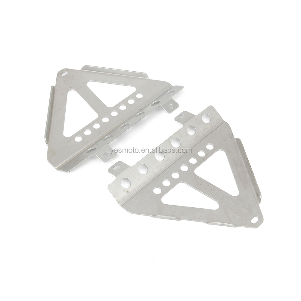 Лидер продаж, серебристая алюминиевая защитная крышка радиатора для мотоцикла HONDA CRF250R 14-16