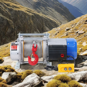 รอกไฟฟ้า 1 ตัน พร้อมมอเตอร์ 240V 380V รอกขนาดเล็ก รับน้ำหนัก 1000 กก. พร้อมสลิงลวด สำหรับงานค้าปลีกและก่อสร้าง ระบบเฟสเดียว - Product Image 6