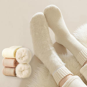 Chaussettes d'hiver épaisses et chaudes avec logo personnalisé, chaussettes de <span class=keywords><strong>ski</strong></span>, de randonnée, de trekking, chaussettes de sport thermiques pour homme et femme - Product Image 3