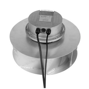 355mm 220/230V Hiệu quả cao EC lạc hậu quạt ly tâm mặt đất nguồn nhiệt bơm không khí nguồn nhiệt Bơm ly tâm Quạt thông gió - Product Image 5