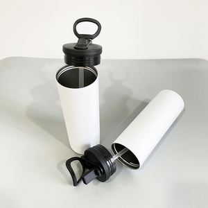 20Oz Full Printable Sublimation Water <b>Bottle</b> Leak Proof Screw on Lid Straight Wholesale Flip Top Tumbler - Product Image 4