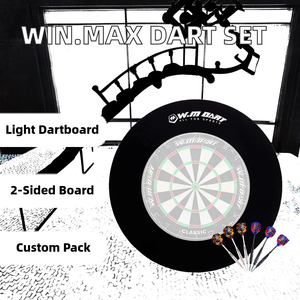 Planche de protection réversible Win.max en EVA légère pour cible de fléchettes avec 6 protections de fléchettes, accessoires pour fléchettes - Product Image 2