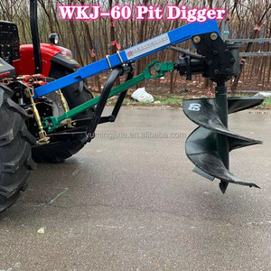 Trang trại máy kéo pto điều khiển cây trồng Digger khoan lỗ Digger máy - Product Image 5