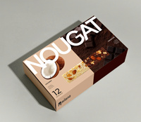 Vente en gros de guimauves lactées aromatisées aux fruits du Vietnam, nougat sucré, paquet de 1 kilogramme, bonbons frais et moelleux, durée de conservation de 45 jours