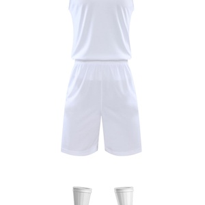 Tenue de basketball unisexe personnalisée, maillot sans manches imprimé américain, séchage rapide, respirant, uniforme d'équipe pour compétition et entraînement - Product Image 2