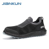 50% de réduction sur les chaussures de sécurité de style baskets JIANKUN, respirantes, légères, anti-impact, anti-perforation, anti-décharge électrique, antidérapantes, résistantes à l'usure