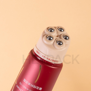 Hochwertige 120ml kosmetische Massage röhre mit 5 Roller Balls Applikator für Gesichts körper Fuß massage Soft <span class=keywords><strong>Tube</strong></span> - Product Image 1