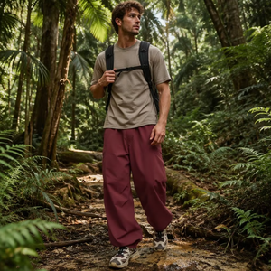 Pantalon de randonnée imperméable 3-<span class=keywords><strong>en</strong></span>-1 personnalisé 5000 mm, pantalon cargo coupe-vent doublé polaire à marque privée, OEM clé <span class=keywords><strong>en</strong></span> main avec logo 1 pièce - Product Image 4