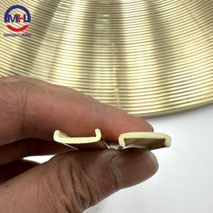 Accessoires de meubles MH <span class=keywords><strong>Profil</strong></span>é flexible en forme de <span class=keywords><strong>U</strong></span> en <span class=keywords><strong>PVC</strong></span> de 7.5 à 25mm avec <span class=keywords><strong>profil</strong></span> de bordure de surface brillante - Product Image 2