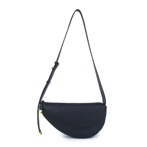 <span class=keywords><strong>Sac</strong></span> à bandoulière en <span class=keywords><strong>cuir</strong></span> PU noir à la mode de luxe mignon mini <span class=keywords><strong>banane</strong></span> forme de marque privée pour les femmes - Product Image 1