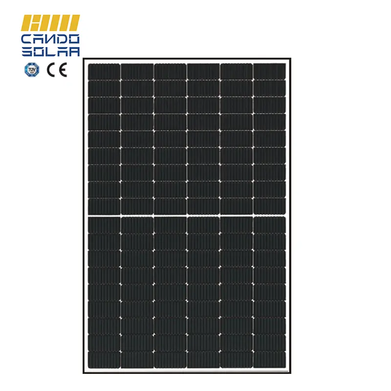 SMBB güneş panelleri 395W-420W Watt Mono tüm siyah esnek Rollable modülleri HJT N tipi 400W RV ve konut ticari için