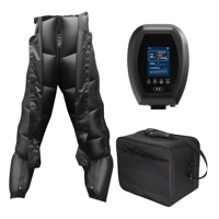 Appareil de compression séquentielle à 6 chambres haute pression 260 mmHg, bottes de récupération pneumatiques pour la relaxation musculaire et la récupération sportive des athlètes