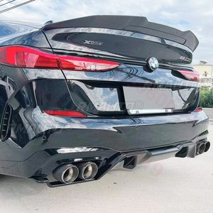 Alerón estilo PSM de alta calidad para BMW Serie 2 de 4 puertas F44 218i 220d M325i, modelos 2020 en adelante, en fibra de carbono negro brillante. - Product Image 1