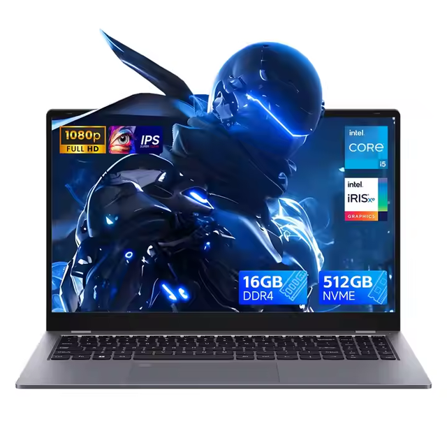 Factory Direct New 15.6" Laptop Intel I5-1240P Quad Core 120Hz Metal Body OEM English Keyboard Business Dual Fan Cooling UK Plug