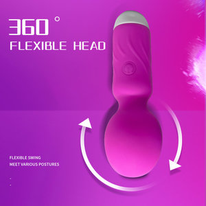 미니 진동기 섹스 토이 여성 10 주파수 바디 마사지 제조 업체 작은 진동기 av 마법의 지팡이 - Product Image 3