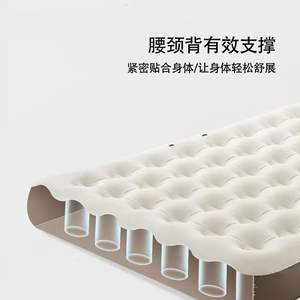 Colchoneta Inflable para Camping Chihu, 190x130x22cm, Rectangular, Portátil, con Bomba Integrada, Material de PVC Flocado y ABS - Product Image 5