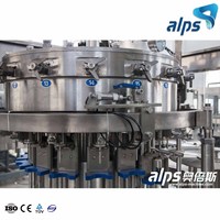 Ligne de production d'usine de boissons gazeuses entièrement automatique Cola Soda Energy Soft Drink Co2 Sparking Water Filling Making Machine