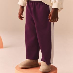 Logo personalizzato all'ingrosso <span class=keywords><strong>pantaloni</strong></span> a righe <span class=keywords><strong>laterali</strong></span> <span class=keywords><strong>con</strong></span> tasca laterale <span class=keywords><strong>pantaloni</strong></span> in maglia per ragazze <span class=keywords><strong>pantaloni</strong></span> della tuta - Product Image 3