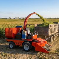 Moissonneuse-broyeuse automotrice 4QZ-2100, largeur de coupe de 2050 mm pour une production accrue de fourrage vert par passage