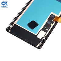 Écran tactile LCD complet pour Google Pixel 6 6A 6Pro avec garantie 1 an, haute qualité, Conka OEM, noir, 100 % testé