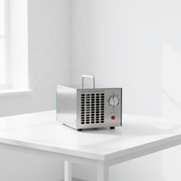 Purificador de Aire Portátil con Ozono, Desmontable, Generador de Ozono de 7g con Temporizador de 3 Horas, Máquina de Ozono Comercial para el Hogar
