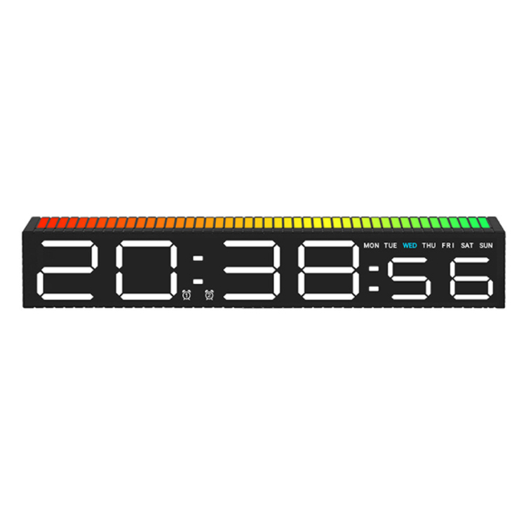 Carcasa negra, luz blanca BZ-7345