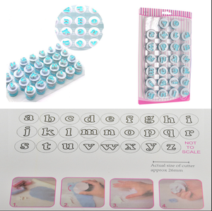 Juego <span class=keywords><strong>de</strong></span> Cortadores <span class=keywords><strong>de</strong></span> Galletas con Letras del Alfabeto, Molde para Repujar, Herramienta para Decorar Pasteles, <span class=keywords><strong>Cortador</strong></span> <span class=keywords><strong>de</strong></span> Fondant con Forma <span class=keywords><strong>de</strong></span> Letra - Product Image 4