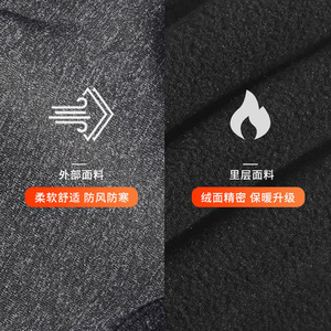 Winter Windproof Warm Cycling Cap Fleece Hood Waterproof Composite Hat For Hiking Skiing Adult Sports Hat - Product Image 1