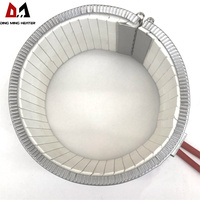 Élément chauffant en acier inoxydable avec bande céramique 110x150mm 230V 1200W pour extrudeuse, traitement thermique et soudage