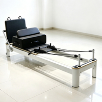 Table de Pilates Cadillac en alliage d'aluminium réglable avec trapeze, ensemble d'équipement à ressorts importés, cadre robuste et durable pour la maison et le studio
