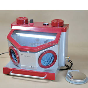 Unità di Sabbiatura Fine per Laboratorio Dentistico con Illuminazione LED e Cassetto Raccoglipolvere - Product Image 1