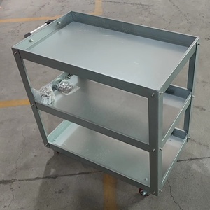 Hoge Precisie Custom Size Gegalvaniseerd Staal <span class=keywords><strong>Aluminium</strong></span> Roestvrij Trolleys Gepoedercoat - Product Image 1