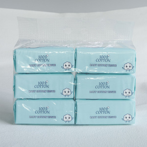 Không Dệt Dùng Một Lần Mặt Mô Giấy Khô Khăn Lau Ướt Nhanh Khô Mềm Rửa Mặt Dành Cho Người Lớn Chăm Sóc Em Bé - Product Image 3