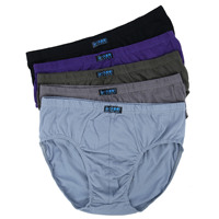 L-5XL 핫세일 플러스 사이즈 노인용 남성 끈 팬티 저렴한 100% 면 속옷