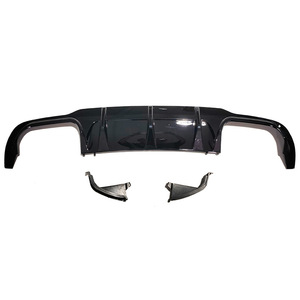 ตัวกระจายกันชน C63 AMG ดัดแปลง C300 C260 C180 C200สำหรับ Mercedes Benz C Class W204 C180 C200 C260 C300สีดำมันวาว - Product Image 2