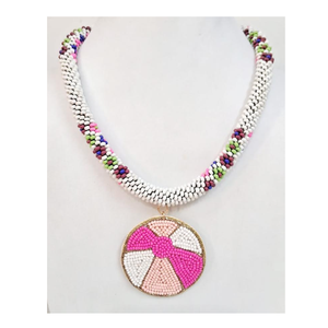 Collar Gargantilla con Colgante de Perla de Concha Delicada, Impermeable y Personalizado para Mujer, Joyería Fina Hecha a Mano de la India - Product Image 1